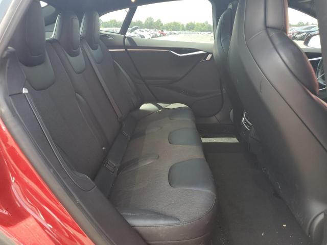 5YJSA1E20HF205188 - 2017 TESLA MODEL S Qırmızı foto 10