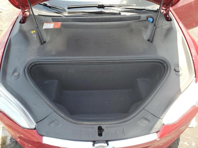 5YJSA1E20HF205188 - 2017 TESLA MODEL S Qırmızı foto 11