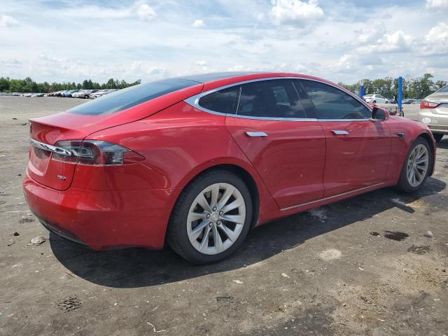 5YJSA1E20HF205188 - 2017 TESLA MODEL S Qırmızı foto 3