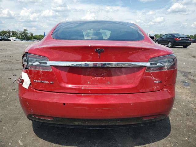 5YJSA1E20HF205188 - 2017 TESLA MODEL S RED photo 6