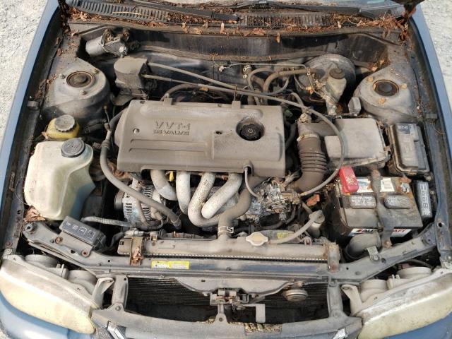 2T1BR12E62C571899 - 2002 TOYOTA COROLLA CE BLUE photo 11