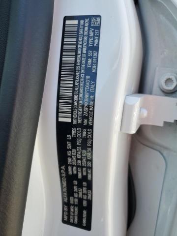 ZASPAKBN6P7D64318 - 2023 ALFA ROMEO STELVIO TI WHITE photo 14