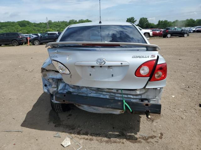 1NXBR32E36Z637227 - 2006 TOYOTA COROLLA CE SILVER photo 6