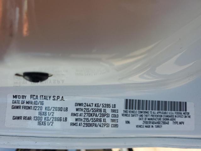 ZFBERFAB4H6E29848 - 2017 RAM PROMASTER WHITE photo 12