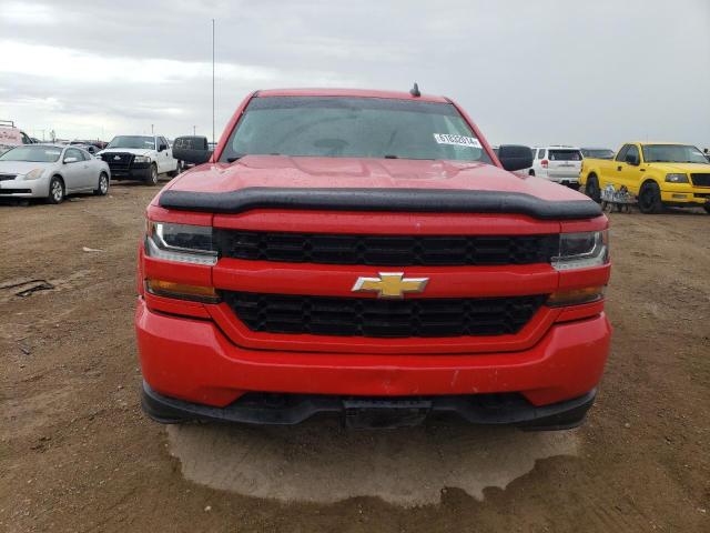 3GCUKPEH7JG134276 - 2018 CHEVROLET SILVERADO K1500 CUSTOM RED photo 5