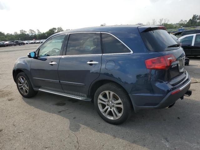 2HNYD2H20CH545456 - 2012 ACURA MDX BLUE photo 2