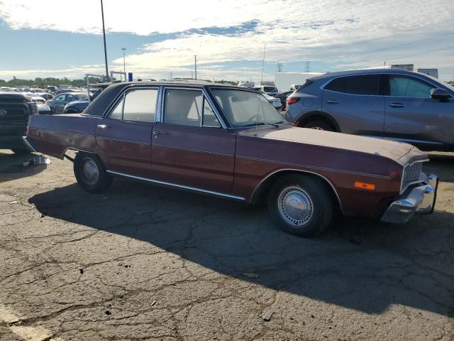 LH41C4R270079 - 1974 DODGE DART MAROON photo 4