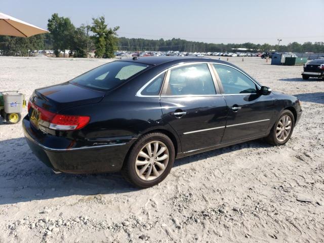 KMHFC46F08A332333 - 2008 HYUNDAI AZERA SE BLACK photo 3