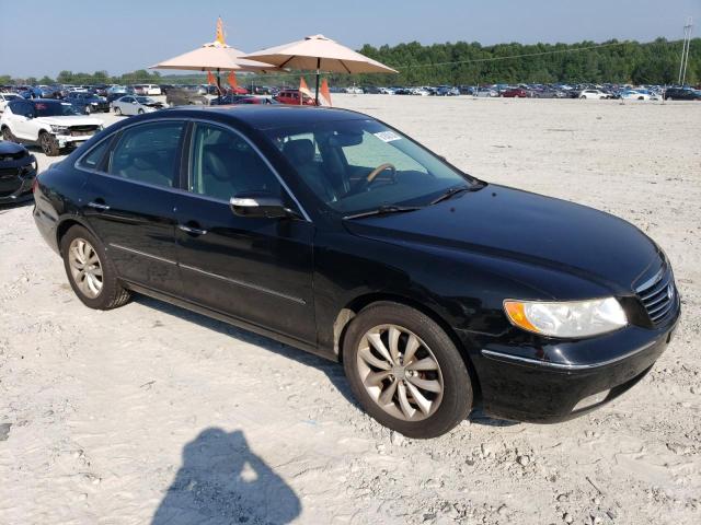 KMHFC46F08A332333 - 2008 HYUNDAI AZERA SE BLACK photo 4