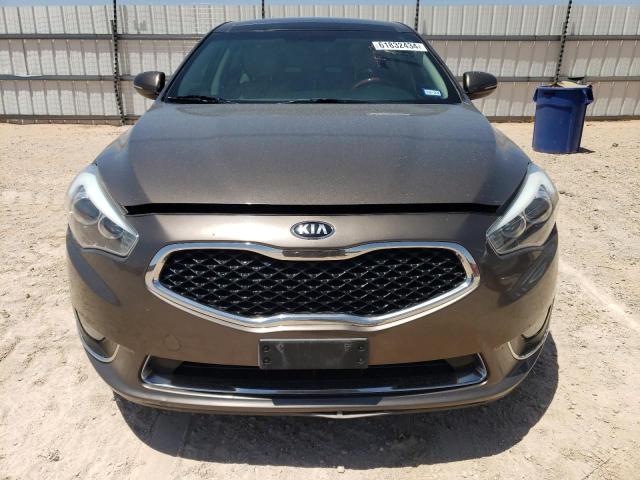 KNALN4D71E5151224 - 2014 KIA CADENZA PREMIUM BROWN photo 5