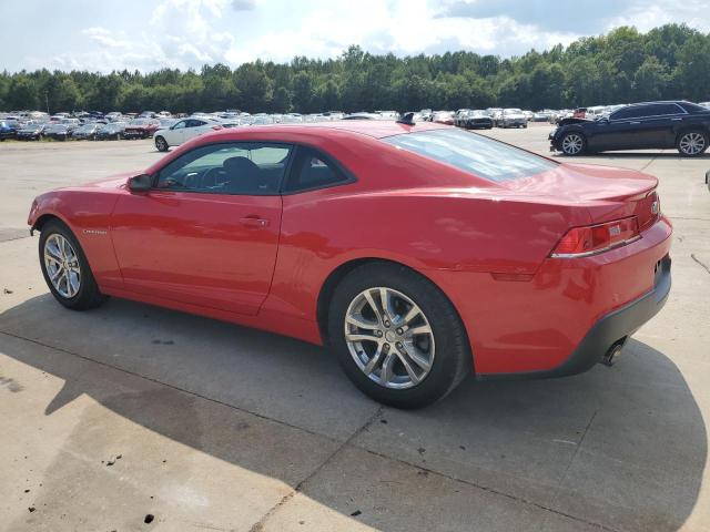 2G1FD1E36F9156901 - 2015 CHEVROLET CAMARO LT RED photo 2