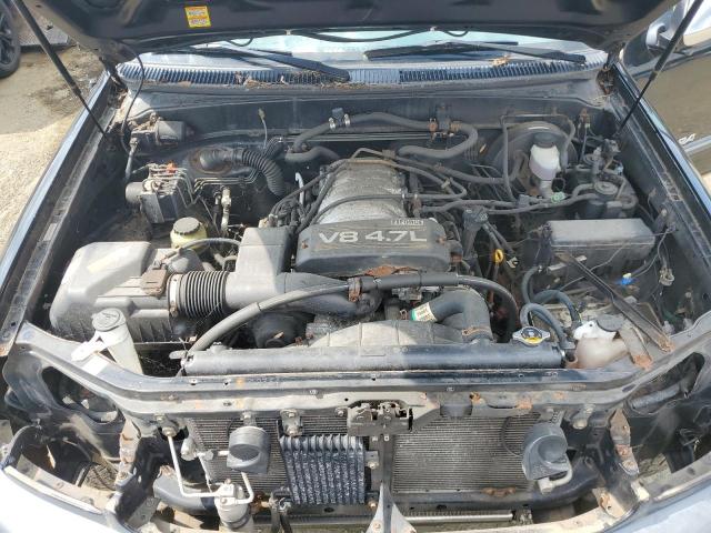 5TBBT441X2S300194 - 2002 TOYOTA TUNDRA ACCESS CAB შავი ფოტო 12