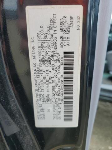 5TBBT441X2S300194 - 2002 TOYOTA TUNDRA ACCESS CAB შავი ფოტო 13