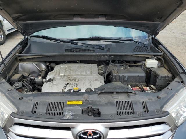 5TDZK3EH6DS104948 - 2013 TOYOTA HIGHLANDER BASE GRAY photo 11