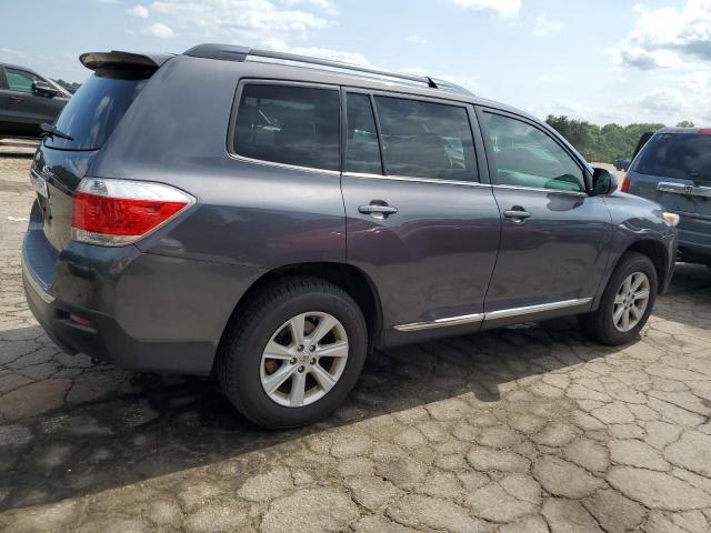 5TDZK3EH6DS104948 - 2013 TOYOTA HIGHLANDER BASE GRAY photo 3