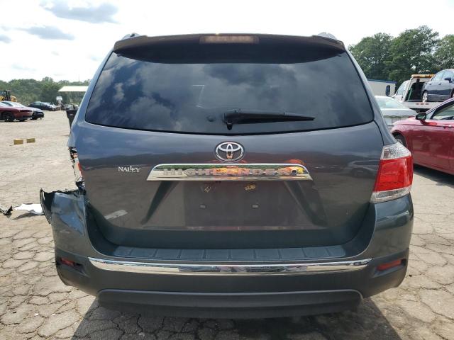 5TDZK3EH6DS104948 - 2013 TOYOTA HIGHLANDER BASE GRAY photo 6