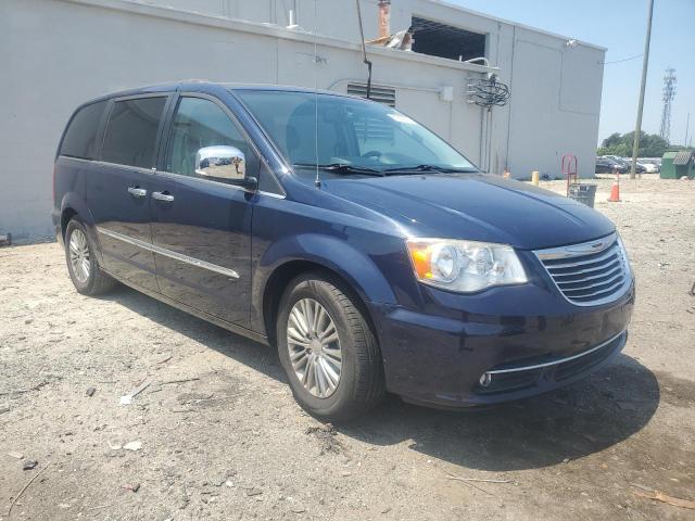 2C4RC1CG8DR781665 - 2013 CHRYSLER TOWN & COU TOURING L BLUE photo 4