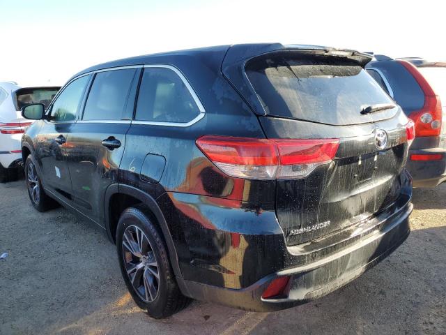 5TDZARFH2KS048444 - 2019 TOYOTA HIGHLANDER LE BLACK photo 3