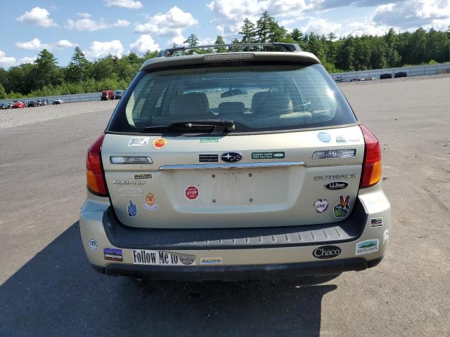 4S4BP86C164307419 - 2006 SUBARU LEGACY OUTBACK 3.0R LL BEAN TAN photo 6