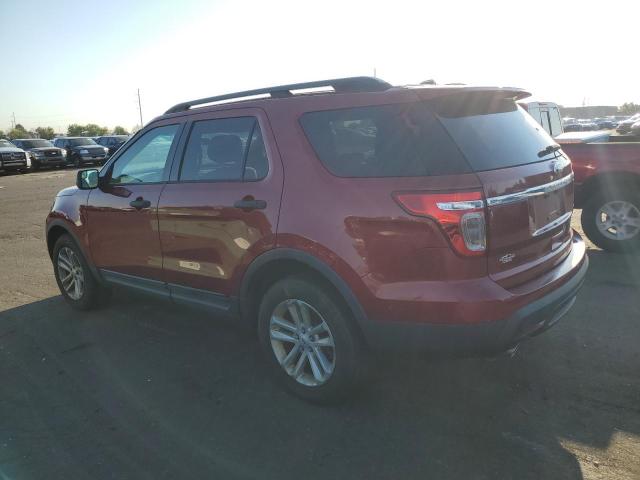 1FM5K8B8XFGA96622 - 2015 FORD EXPLORER RED photo 2