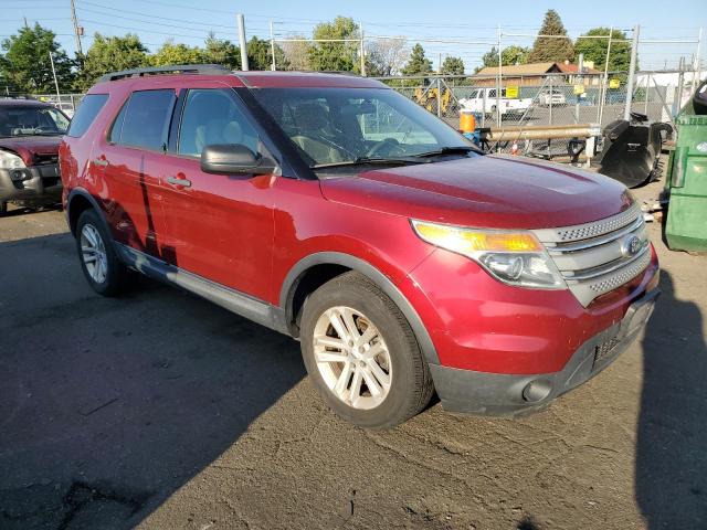 1FM5K8B8XFGA96622 - 2015 FORD EXPLORER RED photo 4