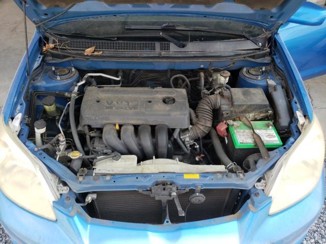 2T1KR32E58C696154 - 2008 TOYOTA MATRIX XR BLUE photo 11