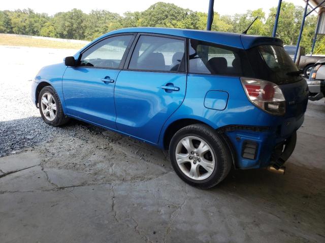 2T1KR32E58C696154 - 2008 TOYOTA MATRIX XR BLUE photo 2