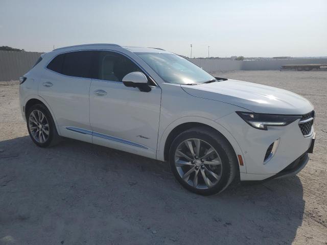 LRBFZSR40MD169837 - 2021 BUICK ENVISION AVENIR WHITE photo 4