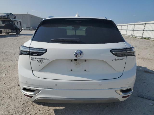 LRBFZSR40MD169837 - 2021 BUICK ENVISION AVENIR WHITE photo 6