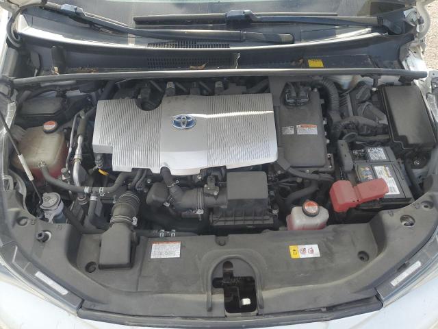 JTDKARFU1G3017113 - 2016 TOYOTA PRIUS WHITE photo 11