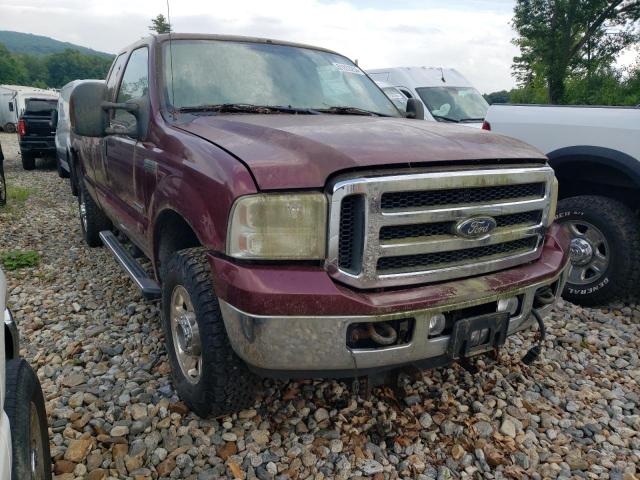 1FTWX31P17EA20886 - 2007 FORD F350 SRW SUPER DUTY BURGUNDY photo 4