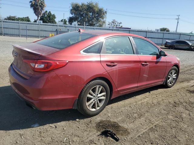 5NPE24AF2FH234274 - 2015 HYUNDAI SONATA SE RED photo 3