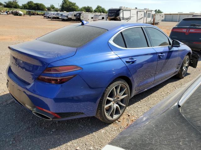 KMTG54TE7PU107517 - 2023 GENESIS G70 BASE BLUE photo 3