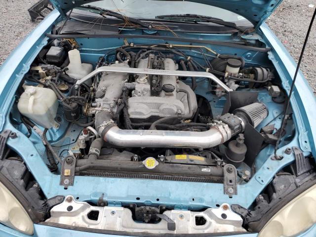 JM1NB353820230473 - 2002 MAZDA MX-5 MIATA BASE BLUE photo 11