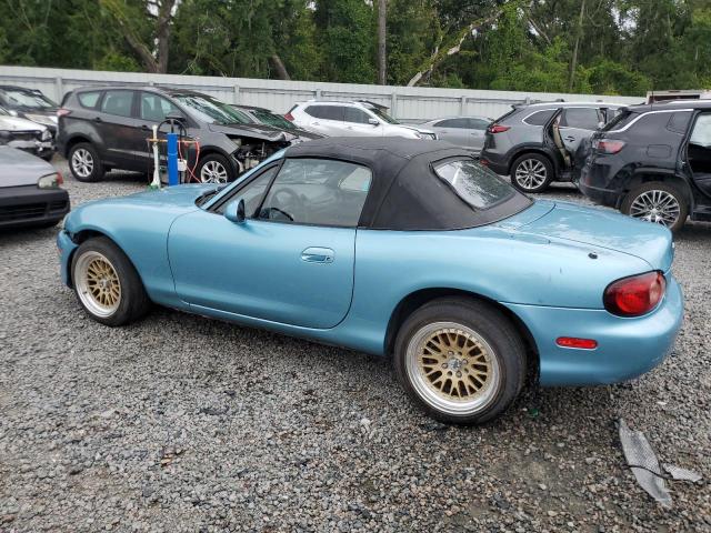 JM1NB353820230473 - 2002 MAZDA MX-5 MIATA BASE BLUE photo 2