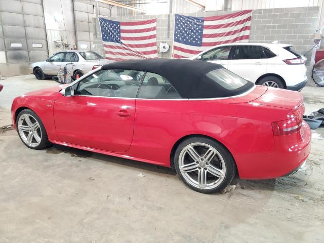 WAUVGAFH5BN013754 - 2011 AUDI S5 PRESTIGE RED photo 2