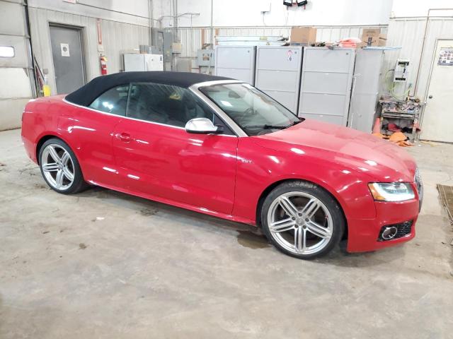 WAUVGAFH5BN013754 - 2011 AUDI S5 PRESTIGE RED photo 4