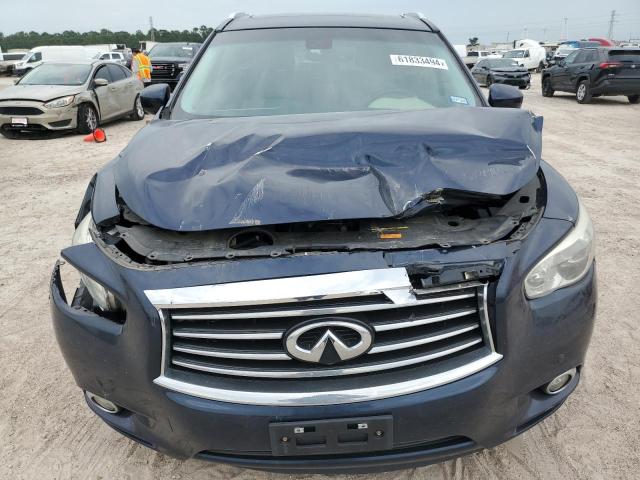 5N1AL0MN9FC536563 - 2015 INFINITI QX60 BLUE photo 5