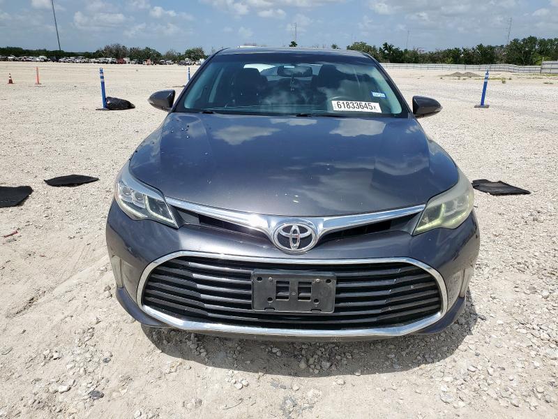 4T1BK1EB9GU206936 - 2016 TOYOTA AVALON XLE GRAY photo 5