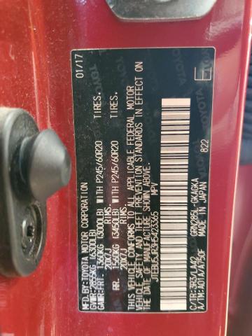 JTEBU5JR3H5423365 - 2017 TOYOTA 4RUNNER SR5/SR5 PREMIUM 勃艮第红 照片 13