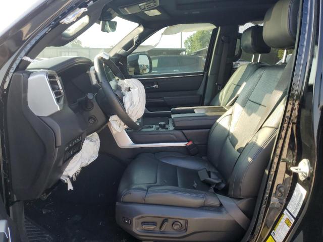 5TFNA5DB3PX108156 - 2023 TOYOTA TUNDRA CREWMAX PLATINUM Чорний фото 7