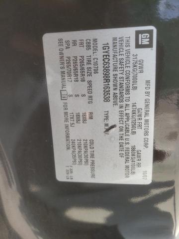 1GYEC63898R163538 - 2008 CADILLAC ESCALADE LUXURY BLACK photo 13