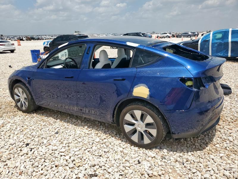 7SAYGDEE7PA195018 - 2023 TESLA MODEL Y BLUE photo 2