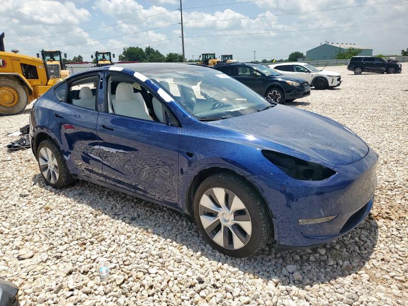7SAYGDEE7PA195018 - 2023 TESLA MODEL Y BLUE photo 4