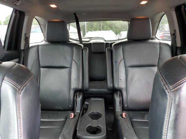 5TDJKRFH0GS245419 - 2016 TOYOTA HIGHLANDER XLE BLUE photo 10