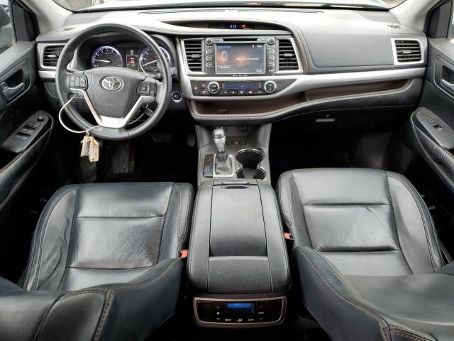 5TDJKRFH0GS245419 - 2016 TOYOTA HIGHLANDER XLE BLUE photo 8