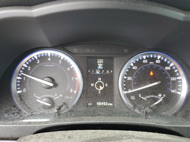 5TDJKRFH0GS245419 - 2016 TOYOTA HIGHLANDER XLE BLUE photo 9