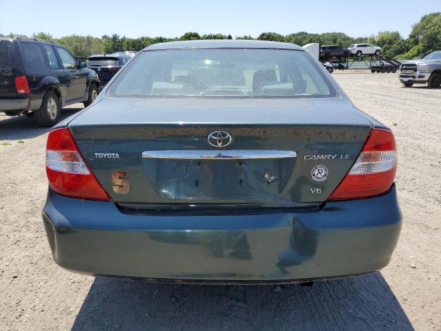 4T1BF32K44U073535 - 2004 TOYOTA CAMRY LE GREEN photo 6
