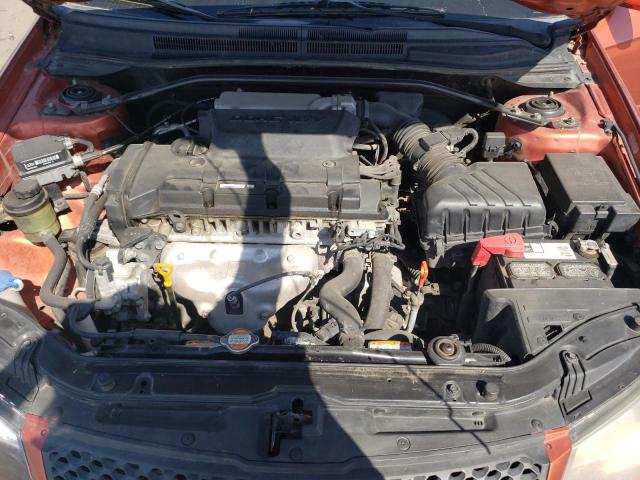 KNAFE162885022219 - 2008 KIA SPECTRA5 5 SX ORANGE photo 11