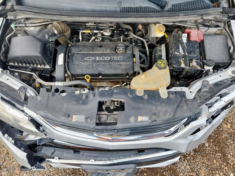 1G1JB5SHXH4170118 - 2017 CHEVROLET SONIC LS SILVER photo 11